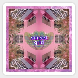 Sunset Mall Sticker